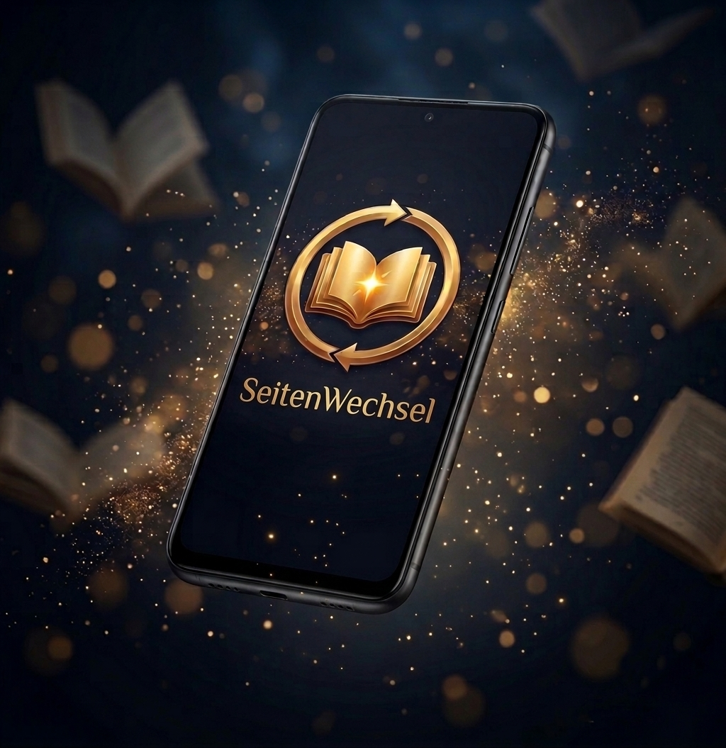 SeitenWechsel App auf einem Smartphone